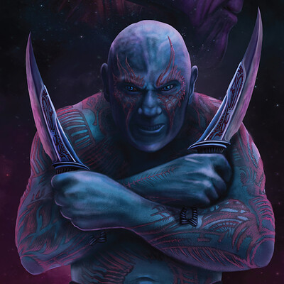 Drax vs. Thanos