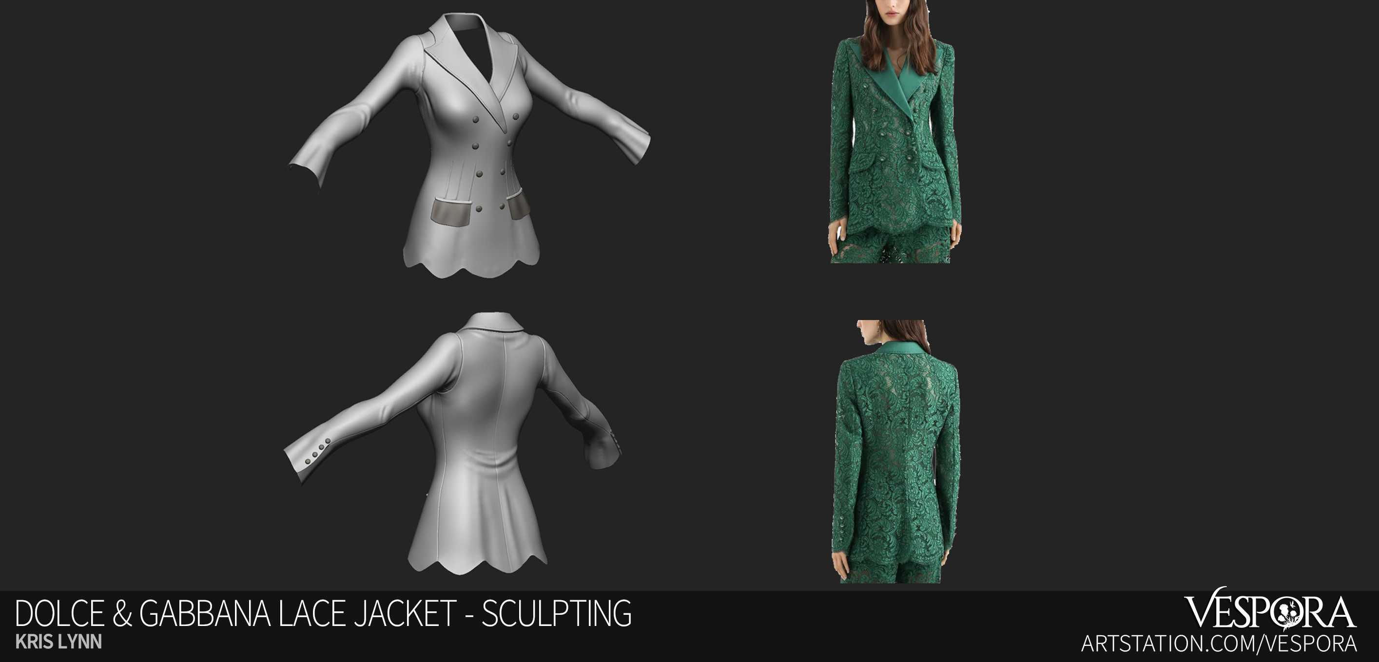 Sculpting Pass in ZBrush