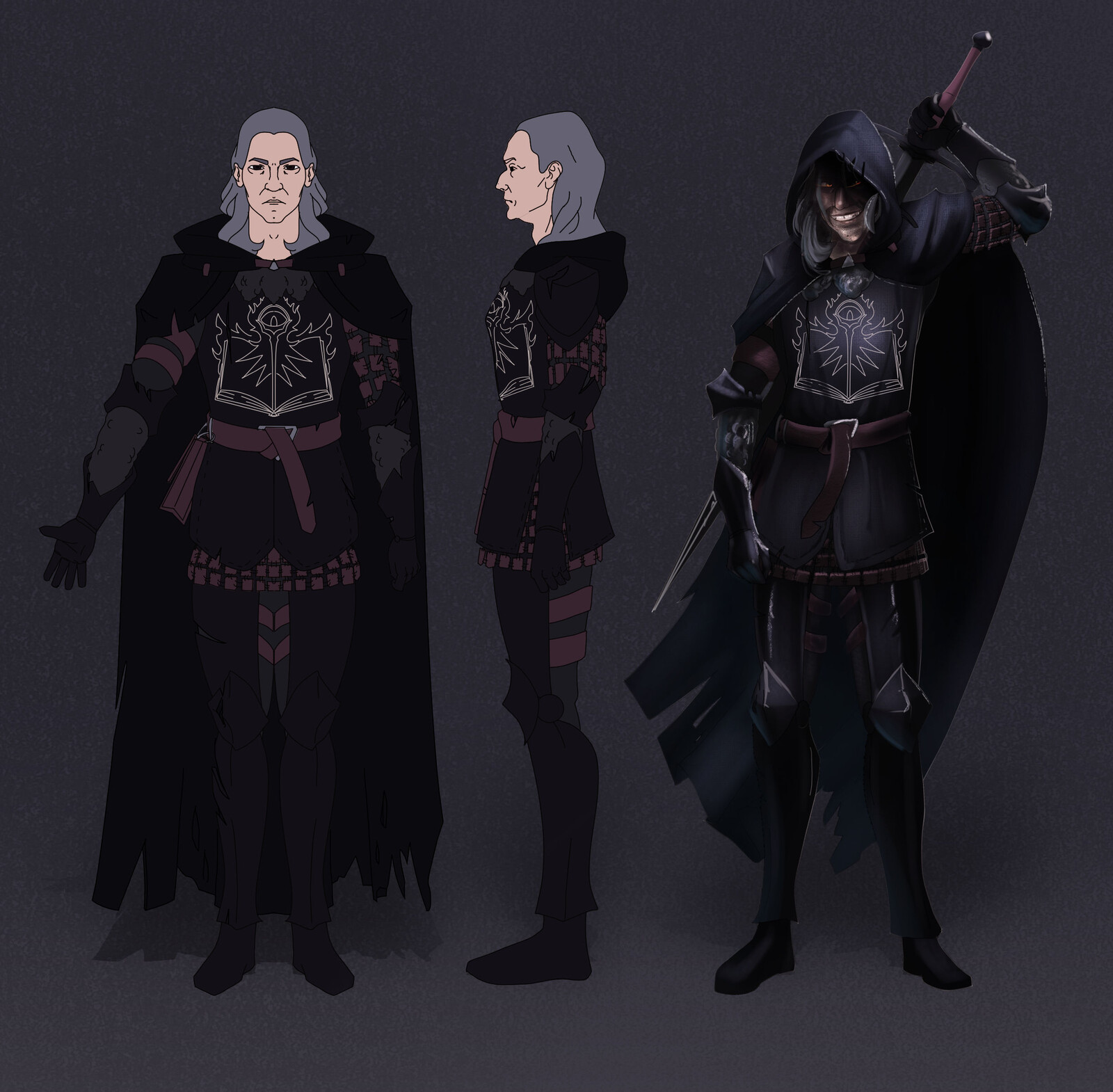 Sebastian Black Character Design