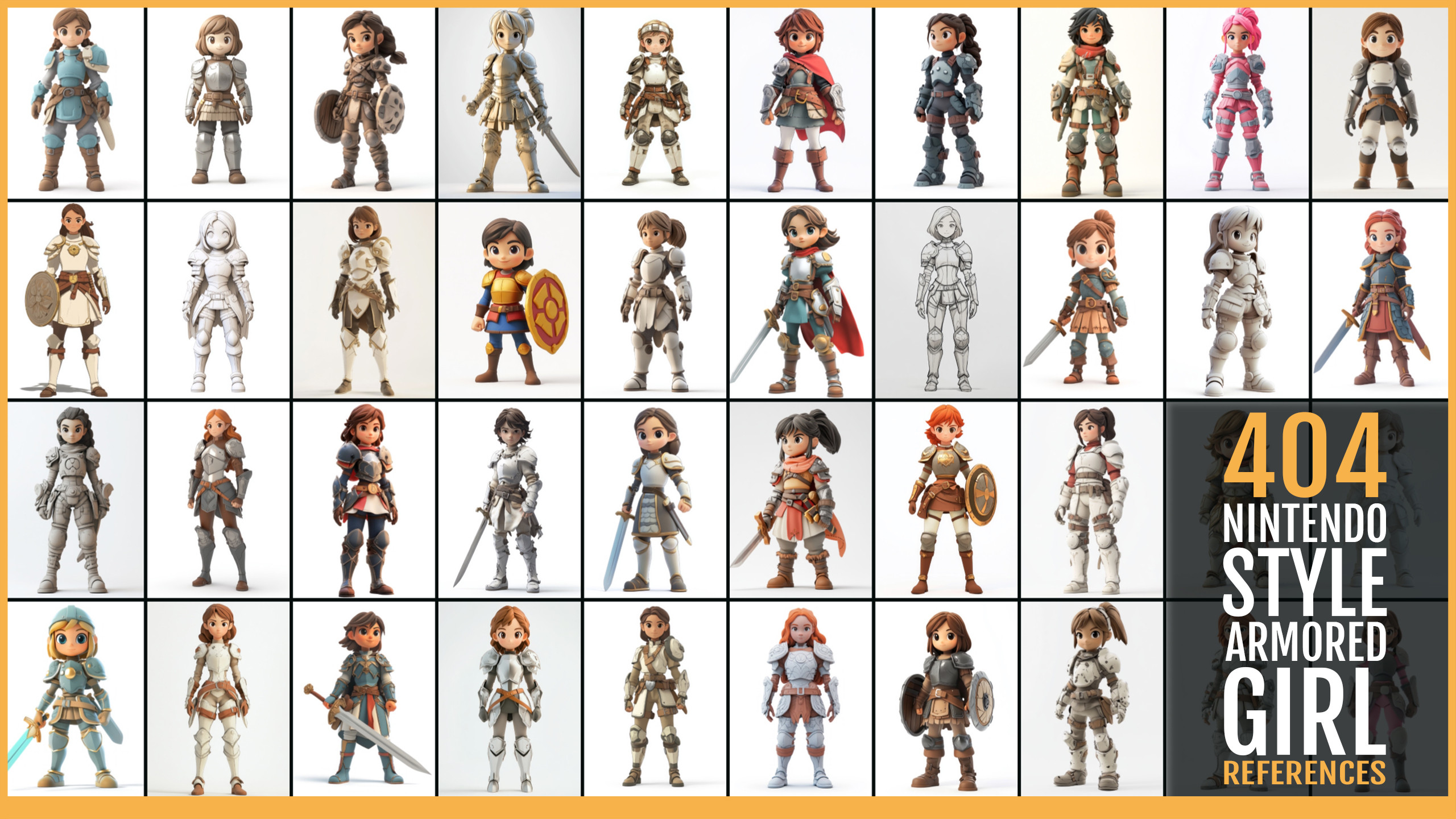 Product Link: https://www.artstation.com/a/51716265
Stylized Character Bundle VOL6 [80% OFF]: https://www.artstation.com/a/46106184