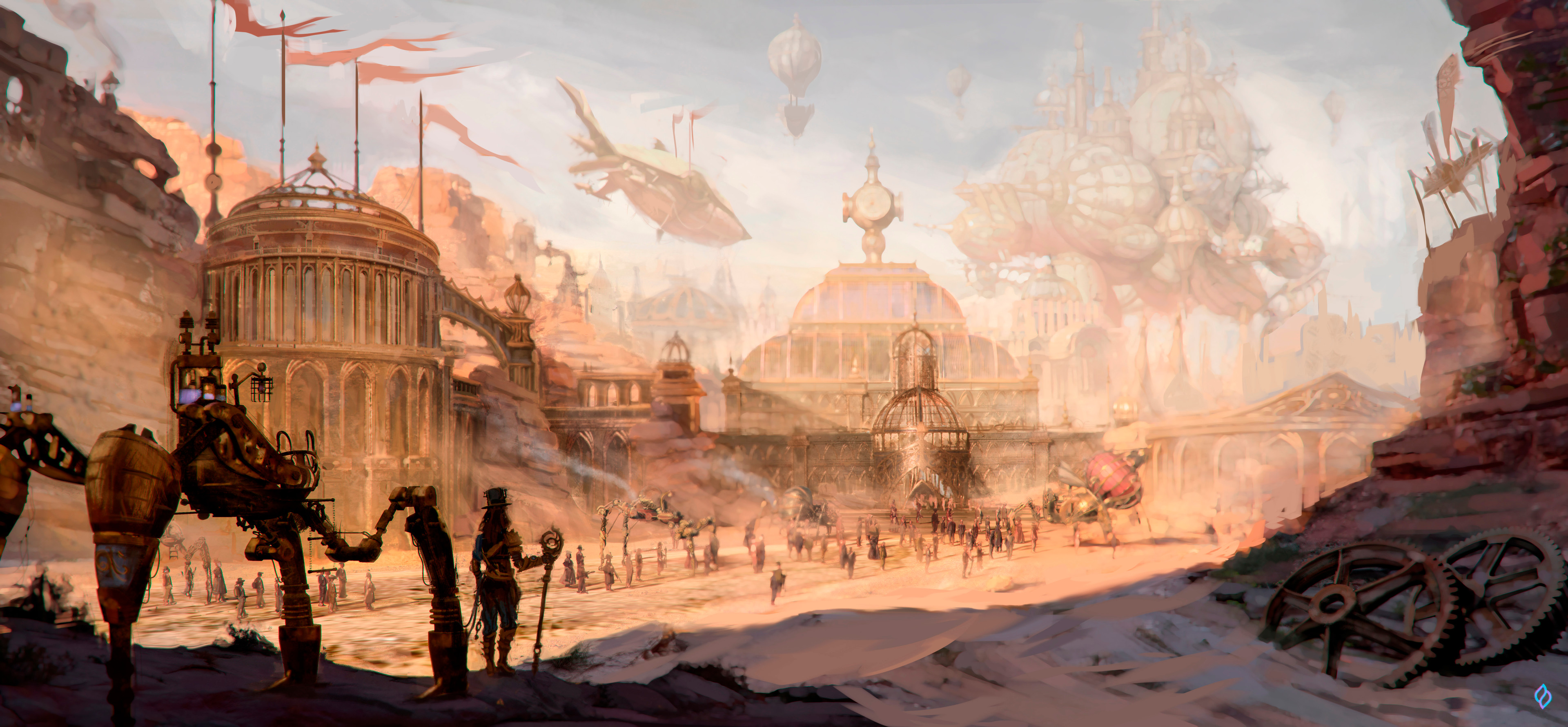 City entrace concept