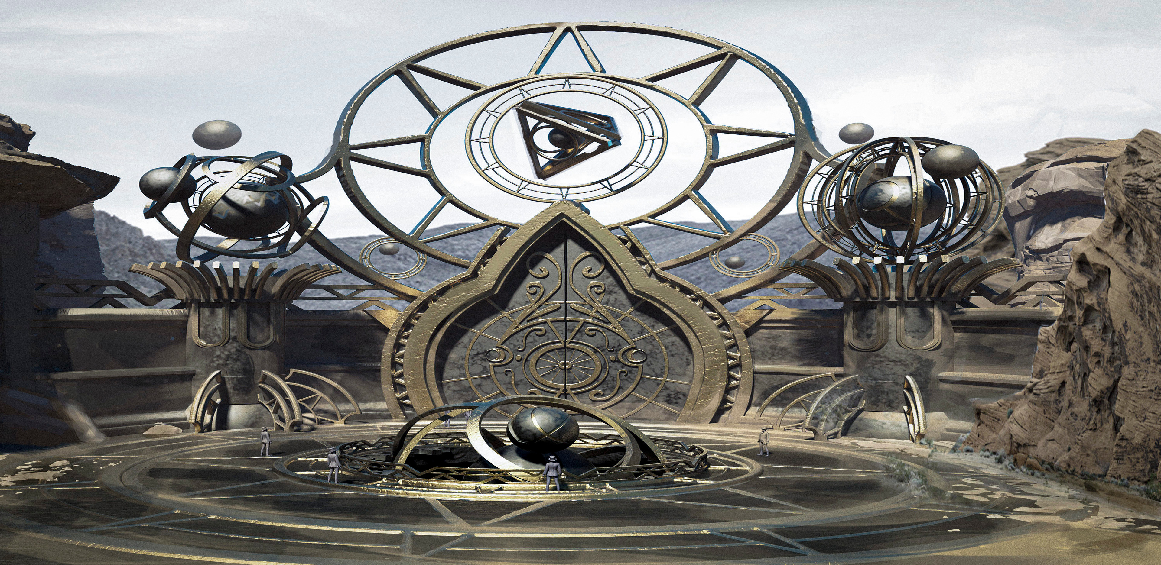 City gates exploration