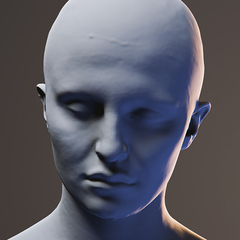 Female Bust — 3D Scan & Reconstruction