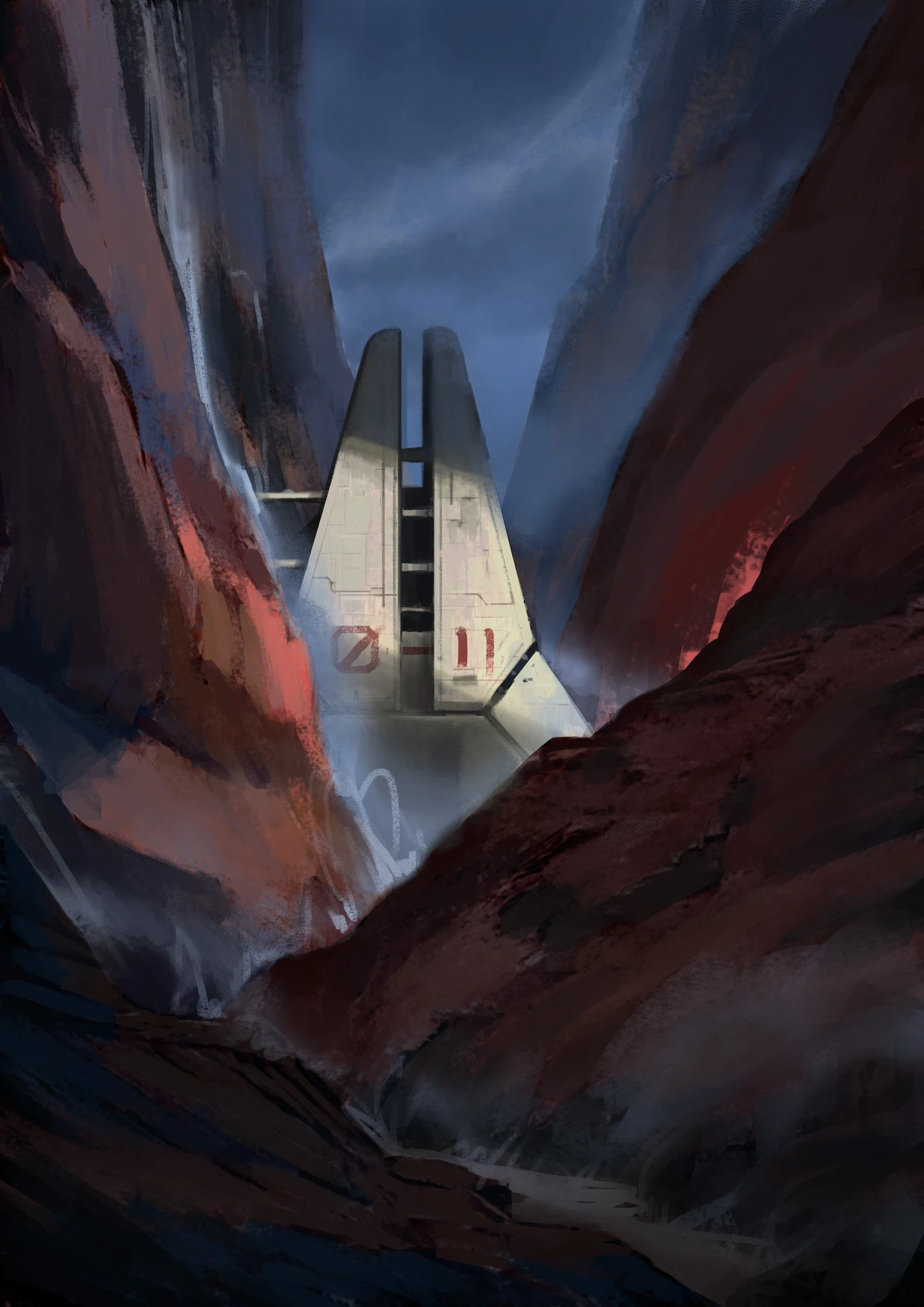 011 station - sci-fi environment
