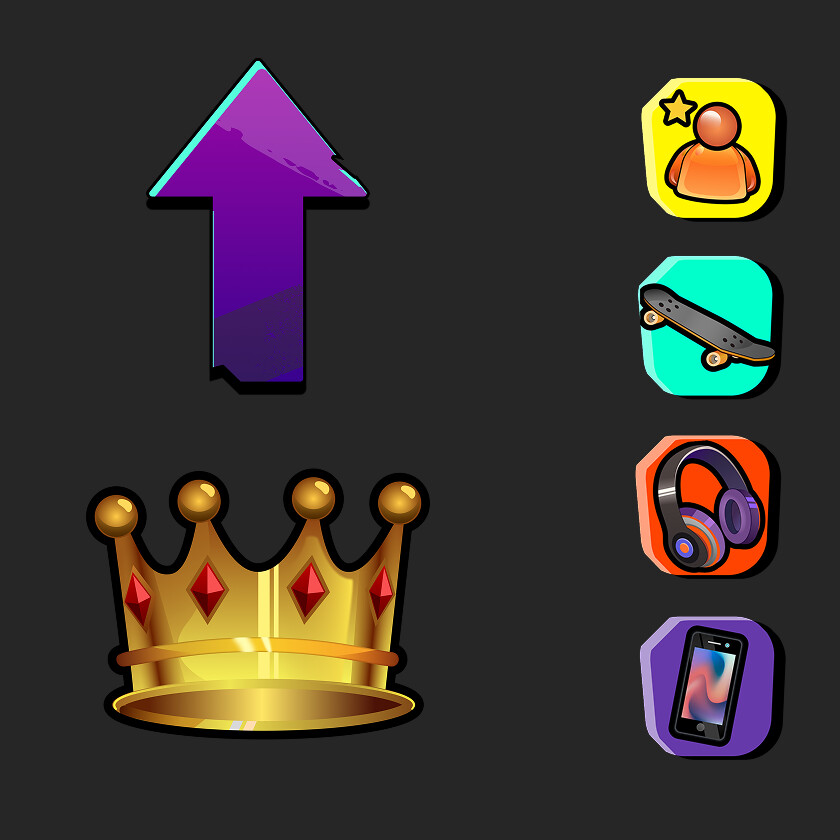 More icons