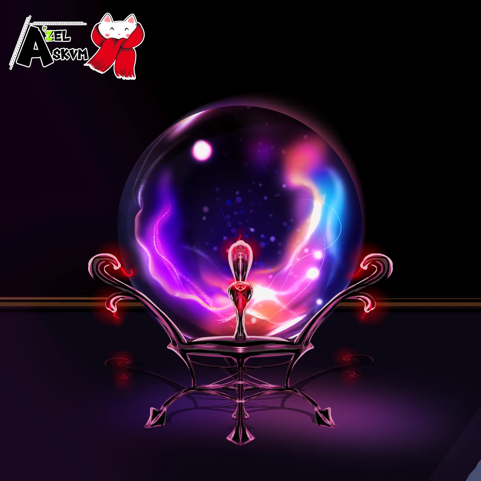 Tried to shade cristal ball 