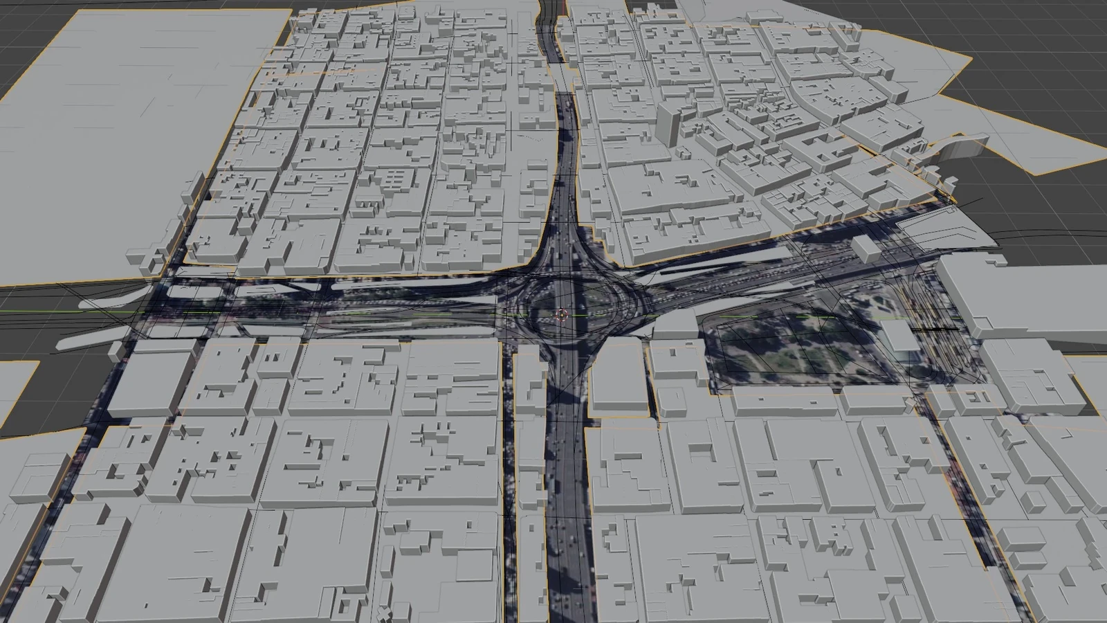 Estudio GIS para impresion 3D de ciudades