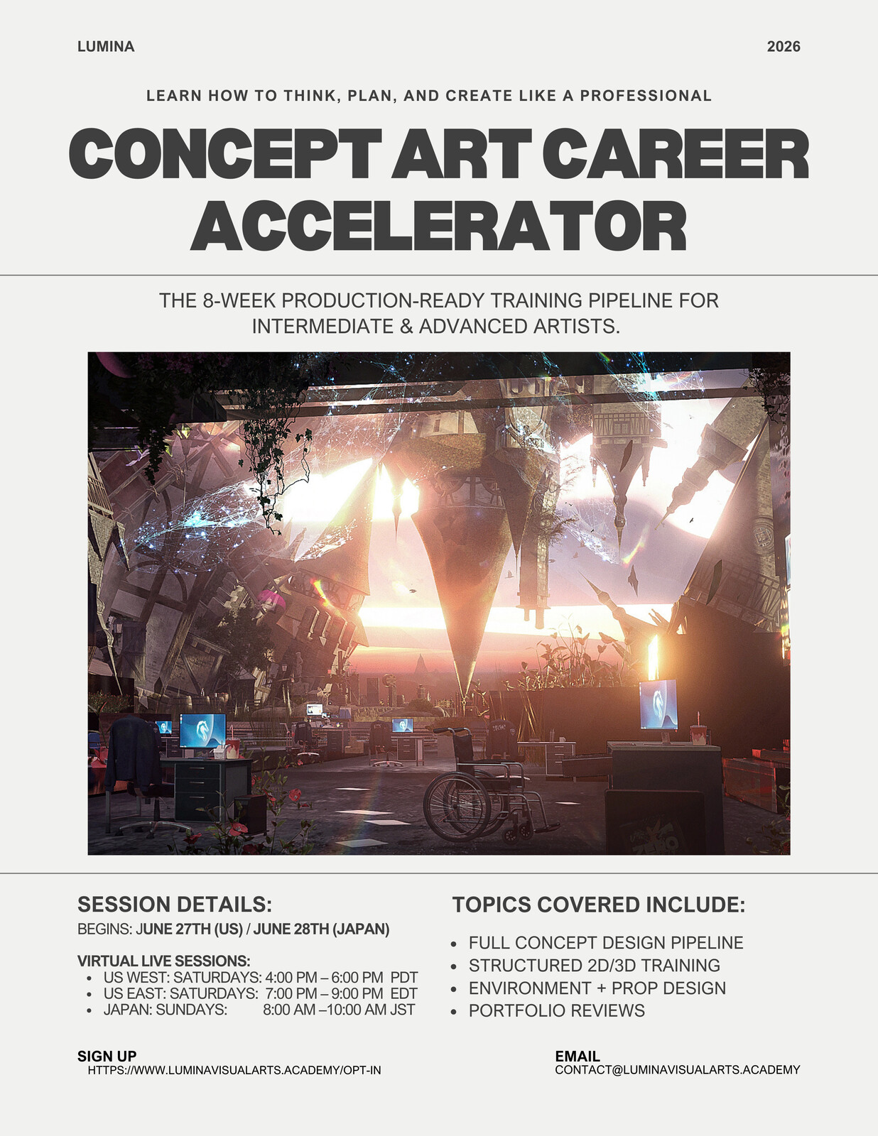 Lumina Concept Art Career Accelerator 