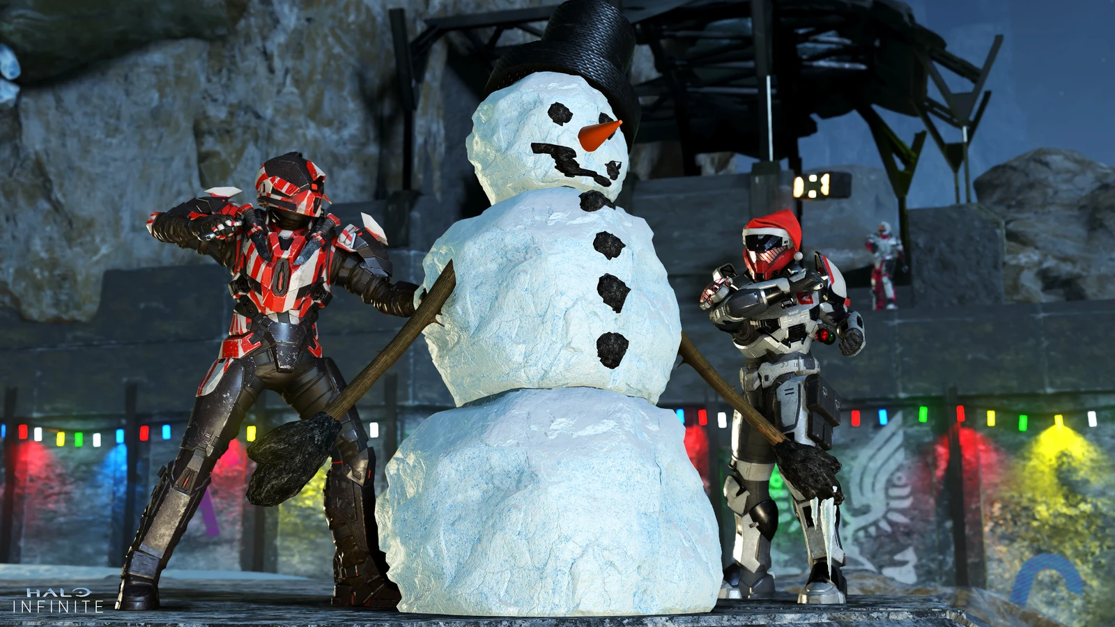 New Skins Featured on Snowground Near my Custom Snowman