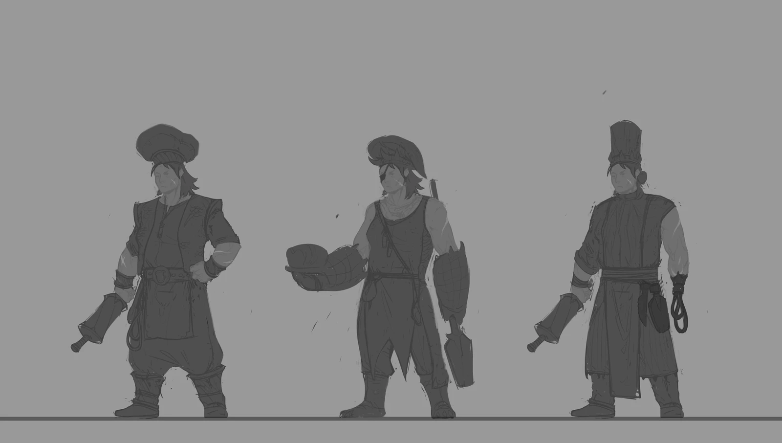 Character iterations 