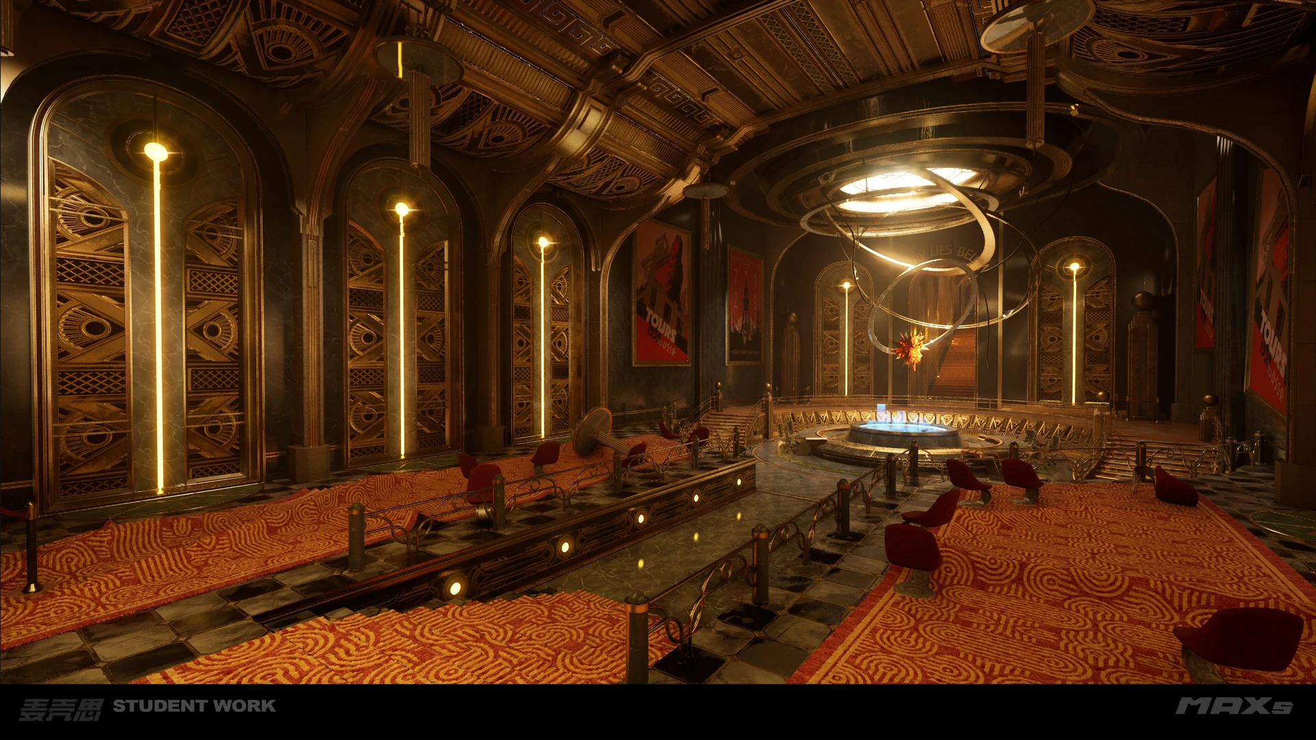 Graduate Program | Hadalis Oceanic Energy_Sci-Fi 3D Environment | Student Work 26fall offer — 2