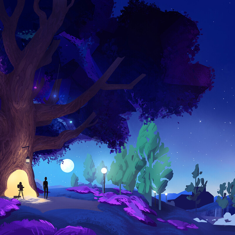 Google VR Tree Exploration