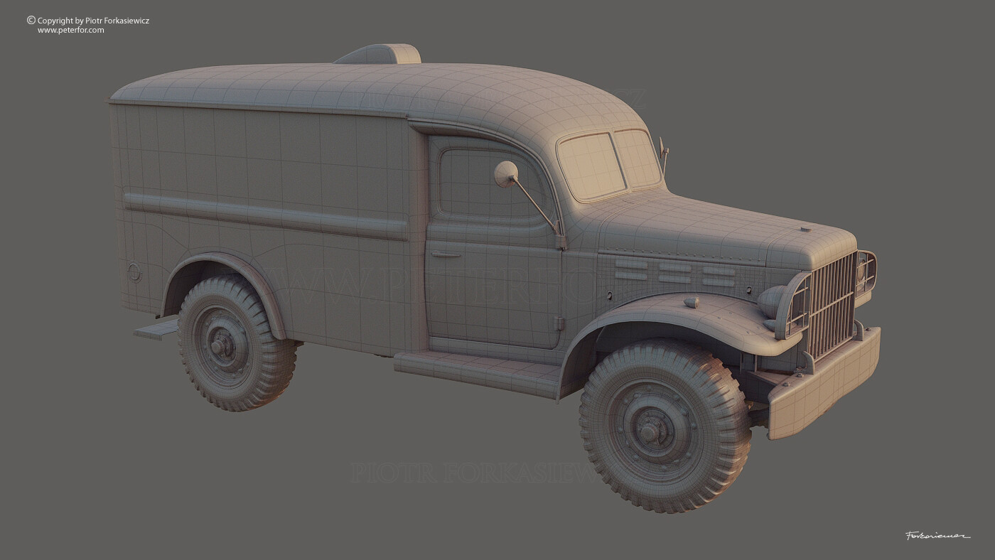 Dodge Ambulance model