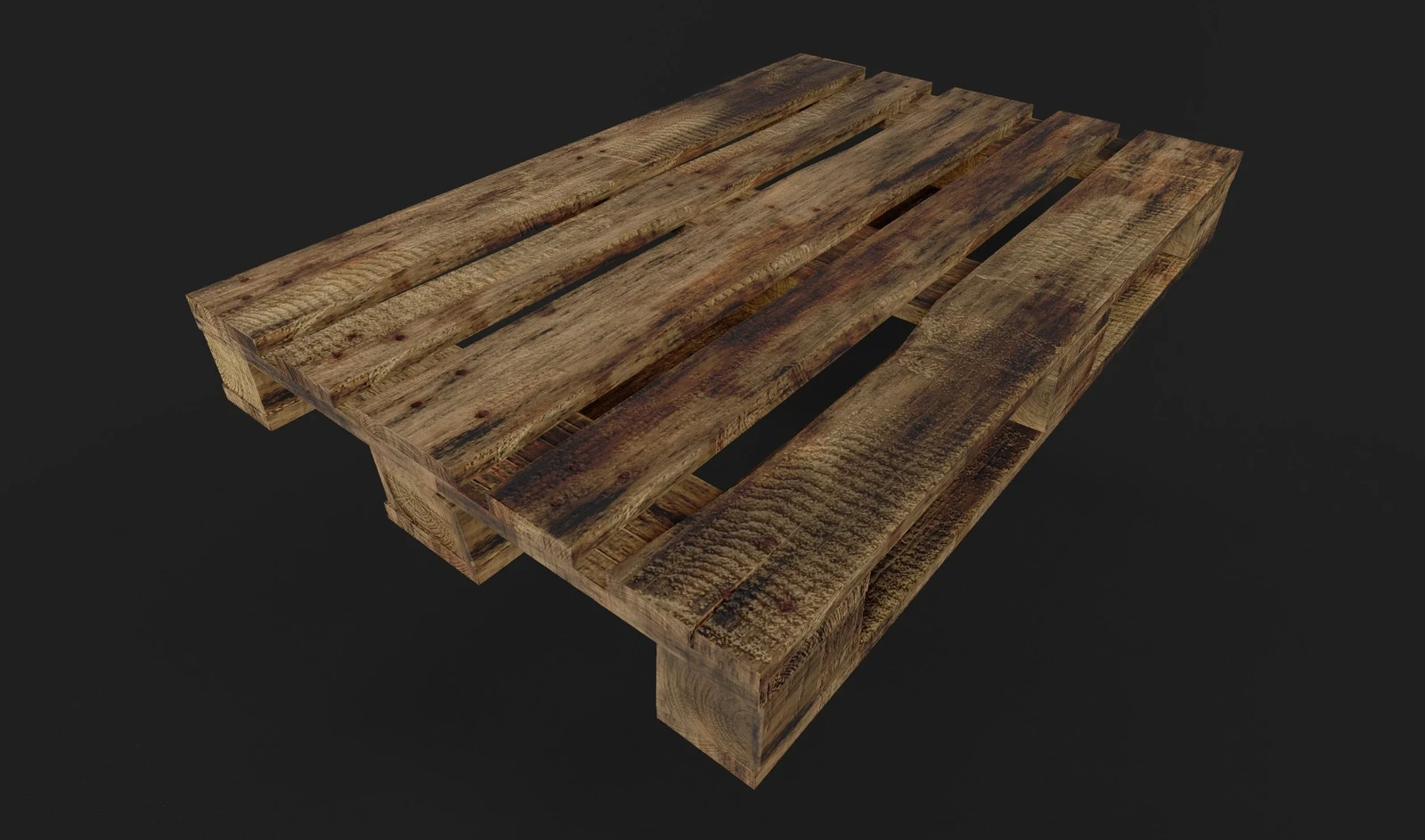 Old wooden pallet