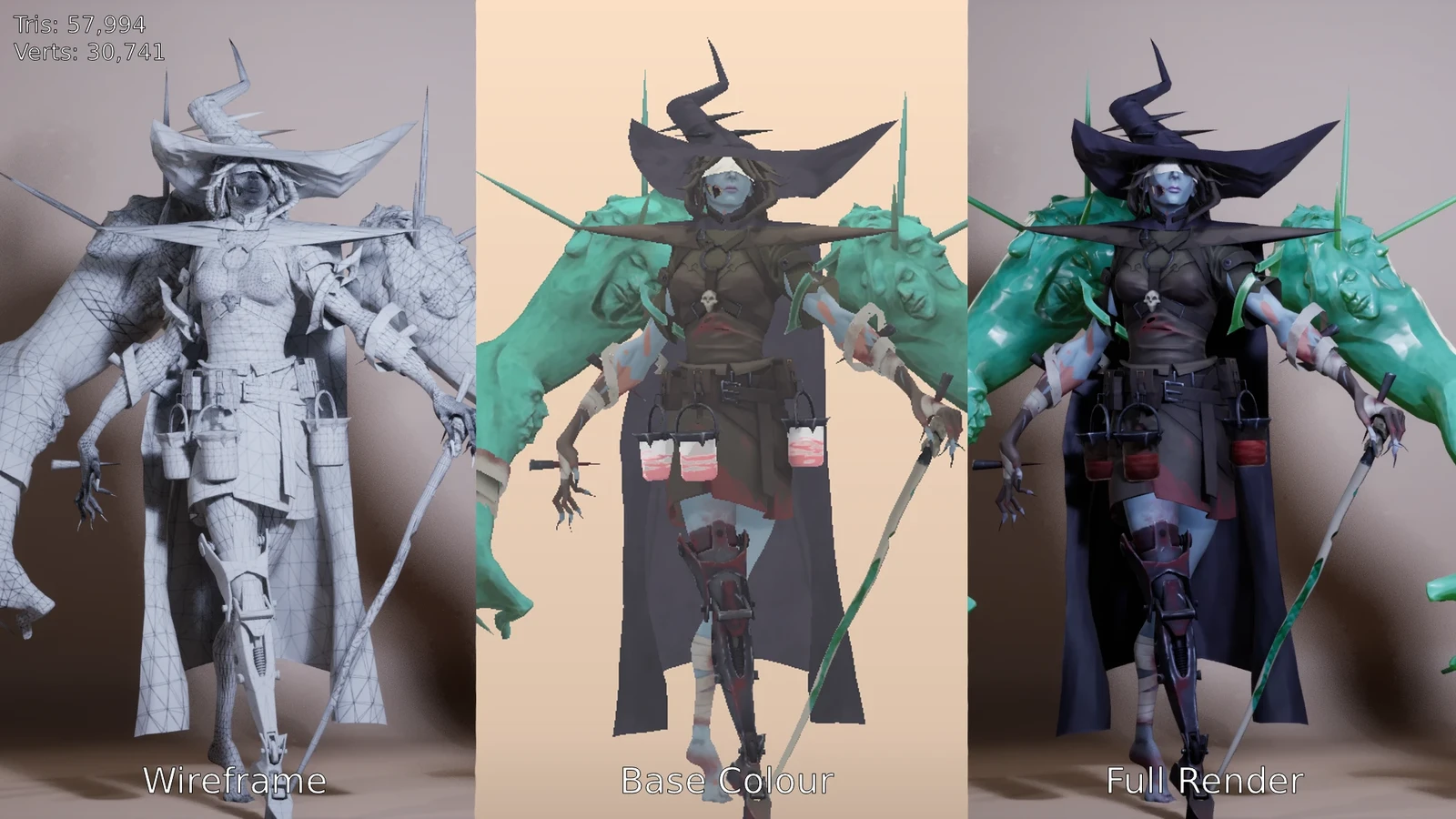For this project I wanted to level up my texturing and hand-paining skills. I spent most of my time in the Albedo to really refine the stylization. 