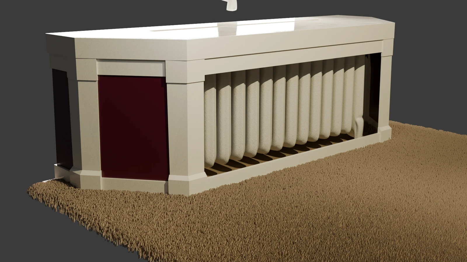 WIP Still-Life. Radiator. Ended up shifting my focus to a different project but I hope to revisit this some day.
