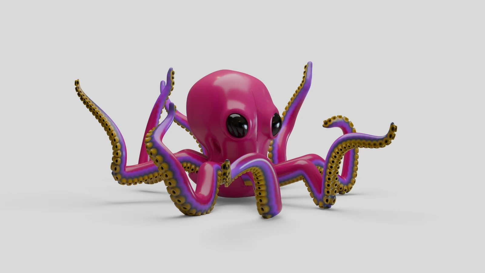 LIGHT PINK OCTOPUS