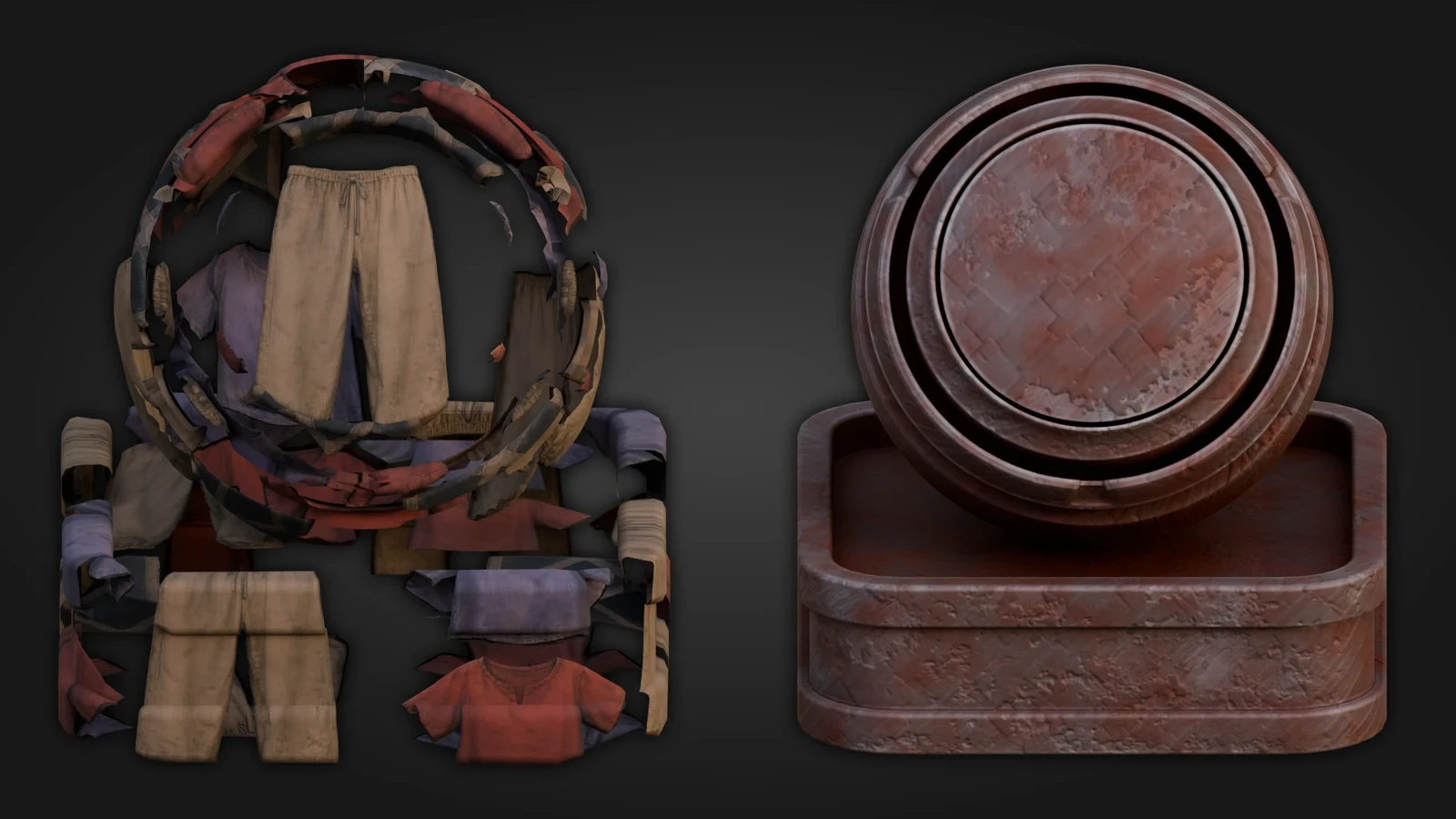 Arabian Market Shader Pack: Cohesive Blender Surfaces for Souk and Bazaar Scenes