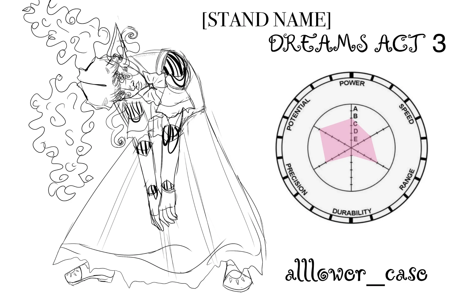 sketched reference for dreams 