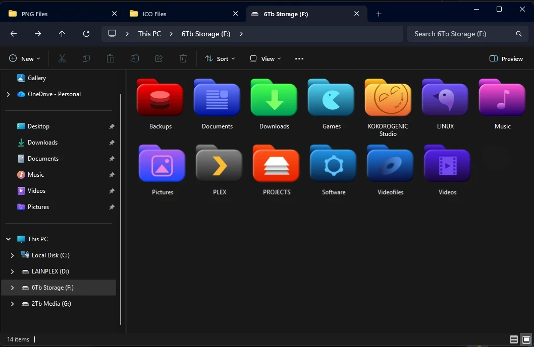 Custom Explorer appearance