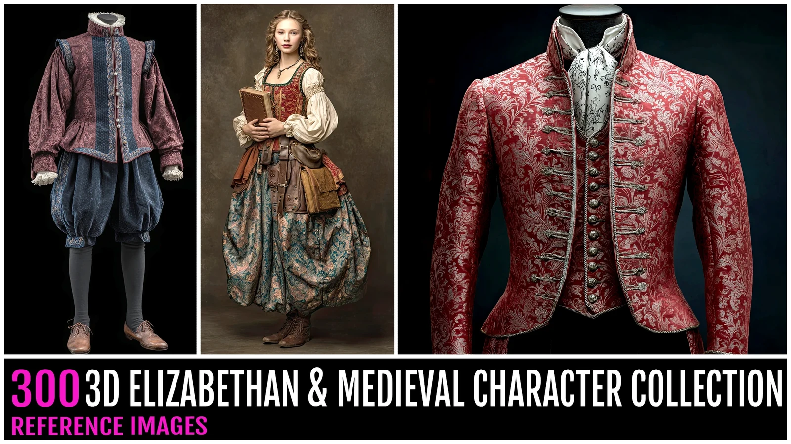 Product Link: https://www.artstation.com/a/55485471
Character Bundle – VOL 21✨ 70% Discount: https://www.artstation.com/a/55697920