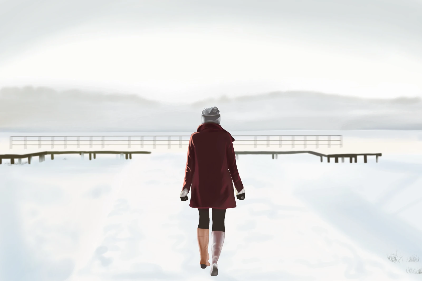 Étude photo neige 