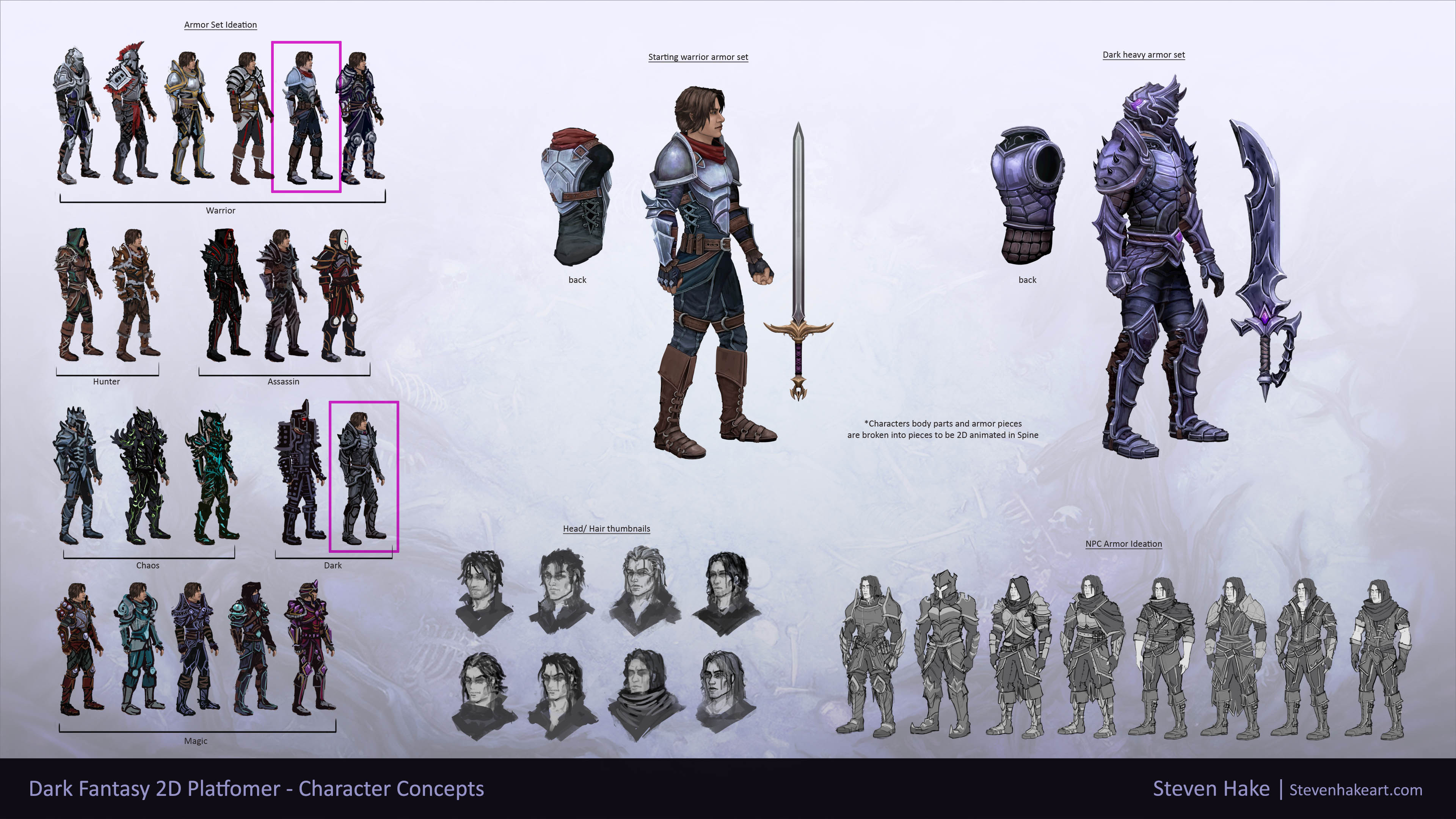 Character Armor Concepts