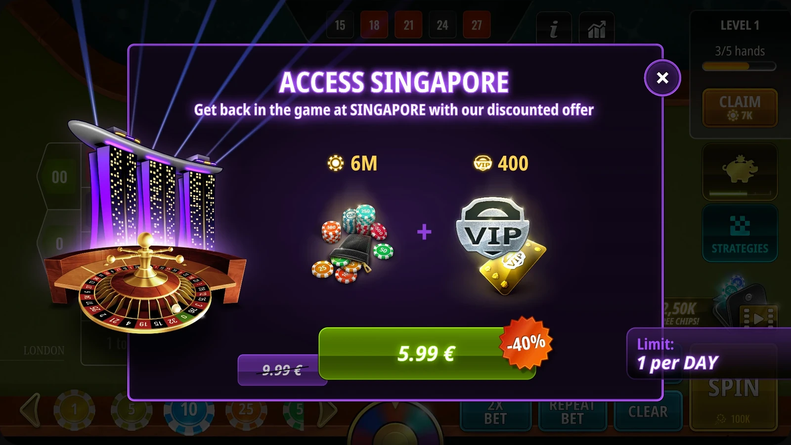 offer popup