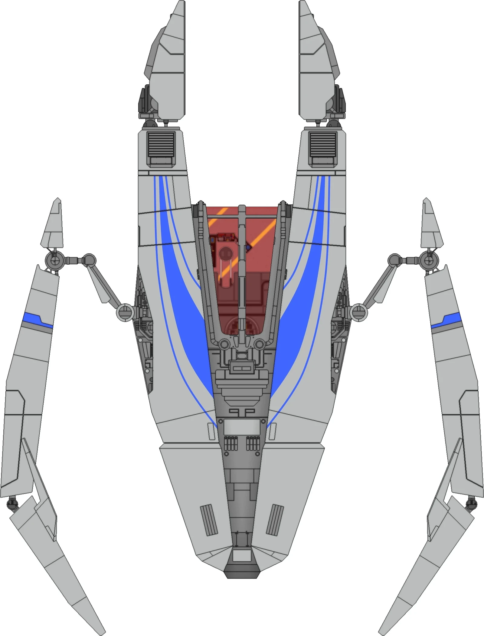 With CRMS arms deployed for maximum swoopy.