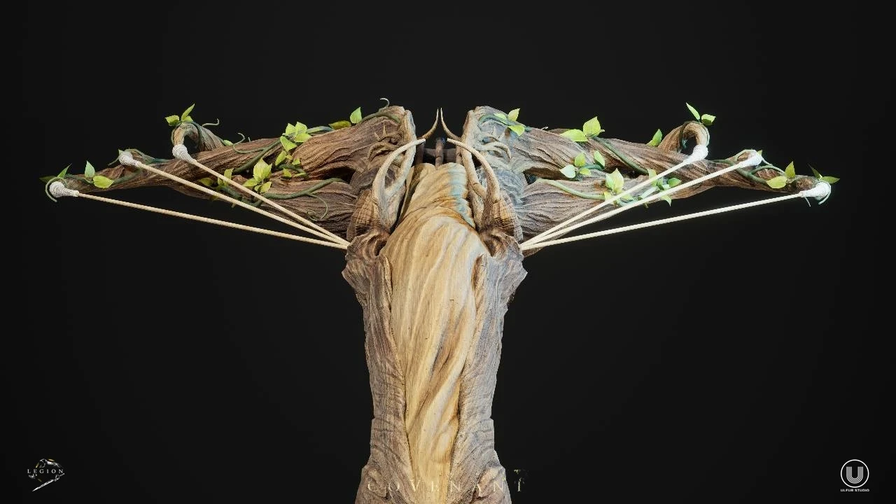 Crossbow rear view