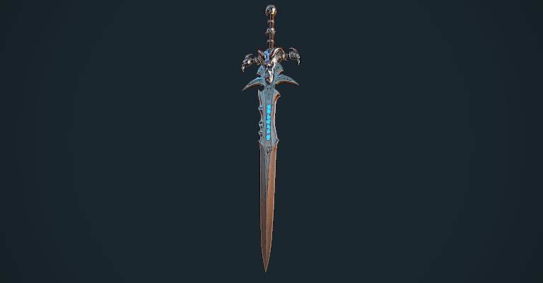 ArtStation - Frostmourne Sword