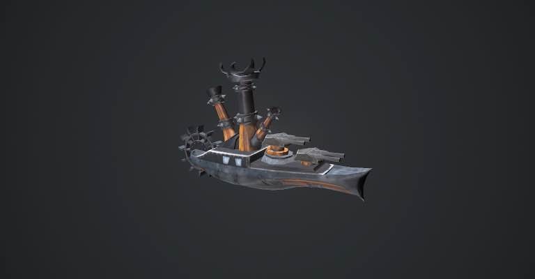 ArtStation - Stylized Battleships