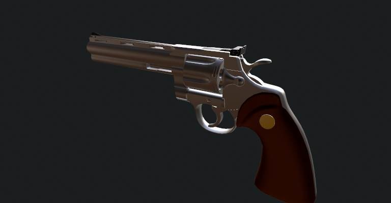 ArtStation - Colt Python (untextured)