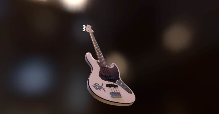 ArtStation - Fender J-Bass Aerodyme