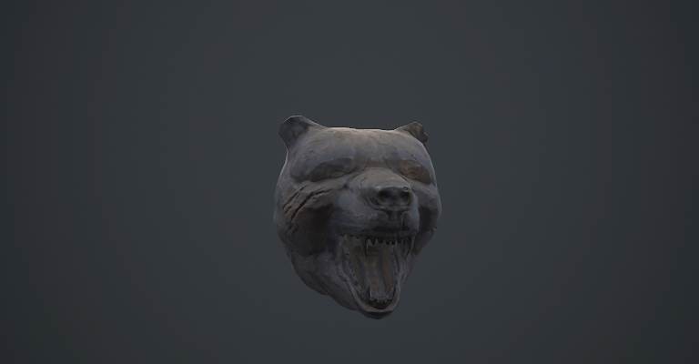 Stone Bear's Head