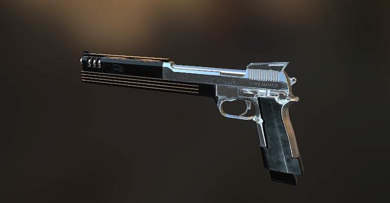 ArtStation - Badass Heavy Pistol