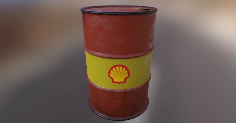 ArtStation - Oil Barrel