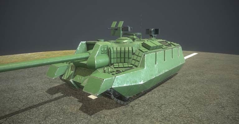 ArtStation - Custom Tank 1
