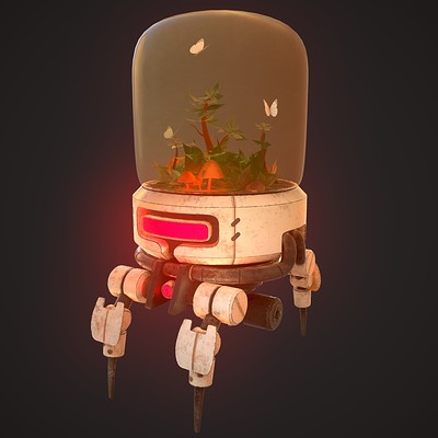 Terrarium Bot - Butterflies