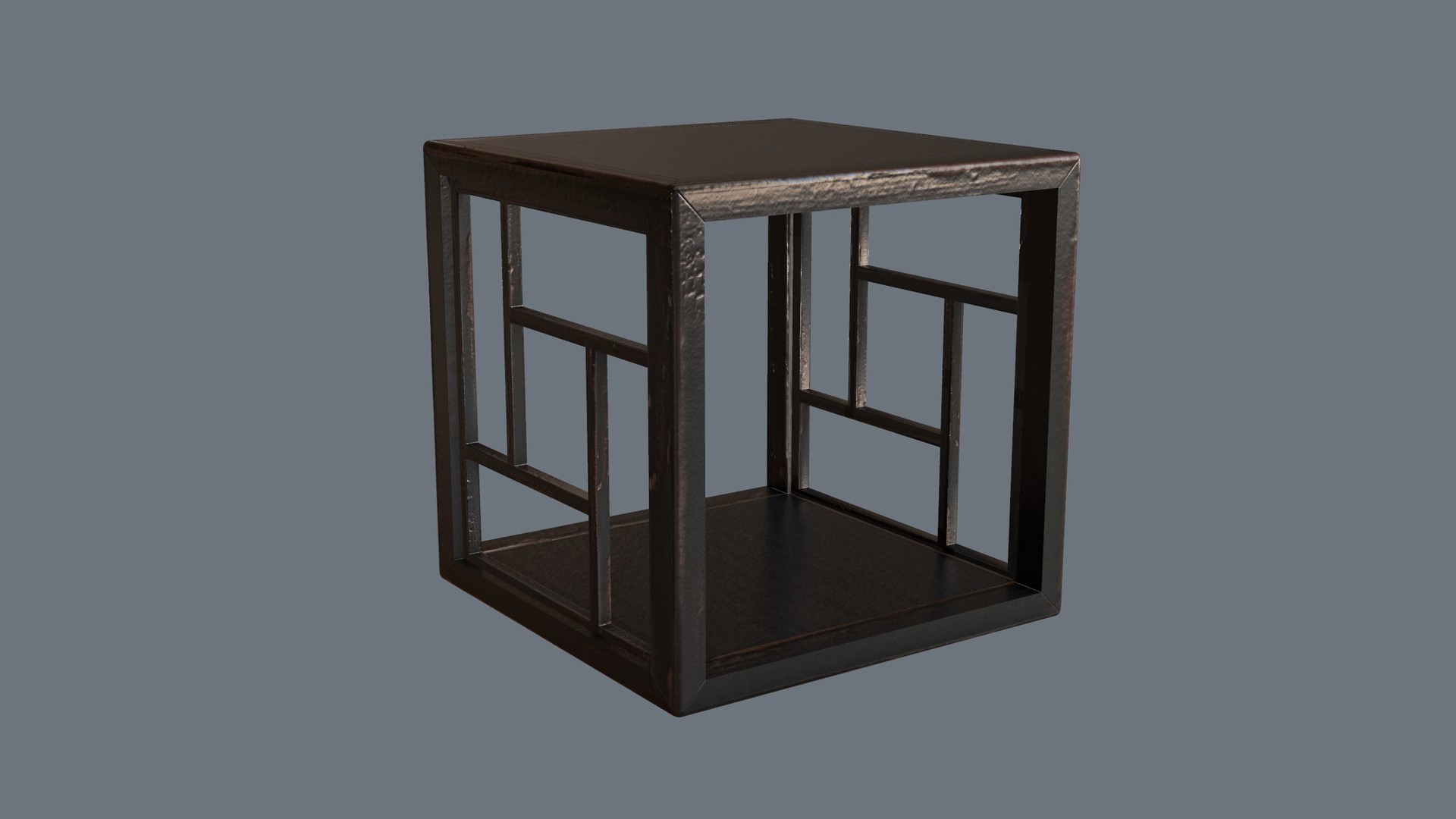 ArtStation Dynasty Fretwork Side Table
