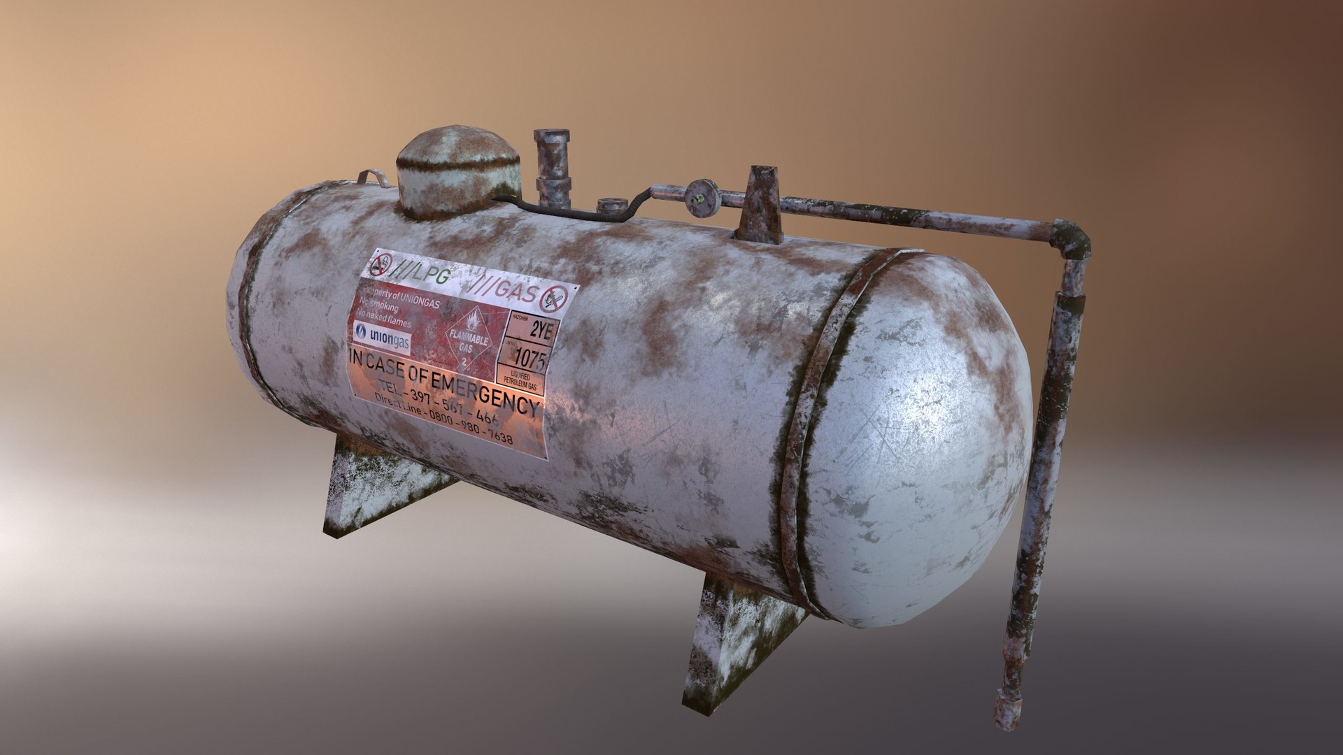 ArtStation - Old Gas Tank