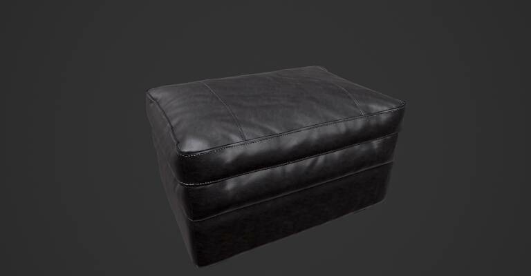 ArtStation - Gleason Chair Ottoman