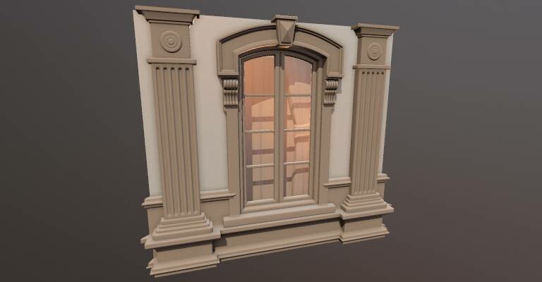 ArtStation - Window Columns