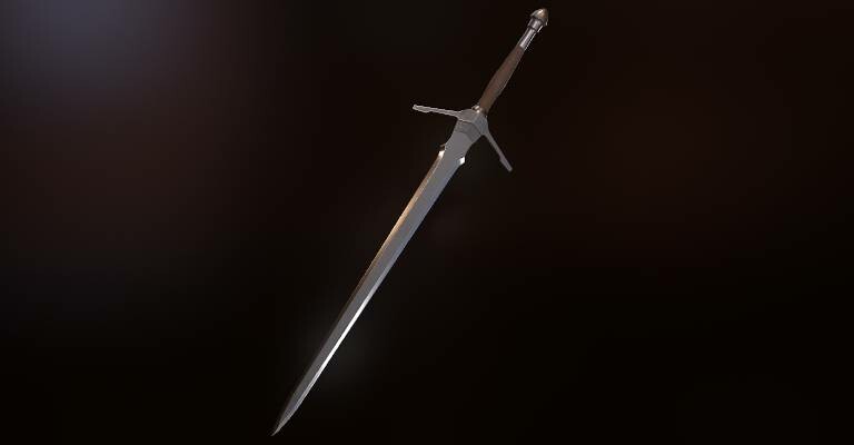 ArtStation - 重型直剑（普通）Heavy straight sword