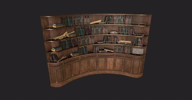 ArtStation - -Search for R'lyeh- Bookcase