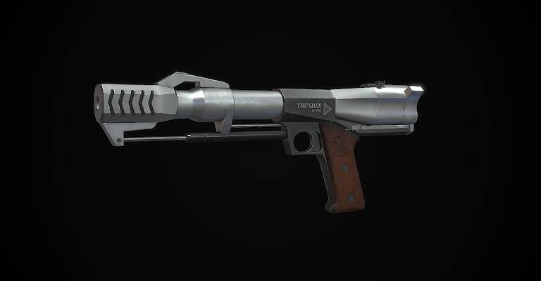 50 bmg pistol thunder