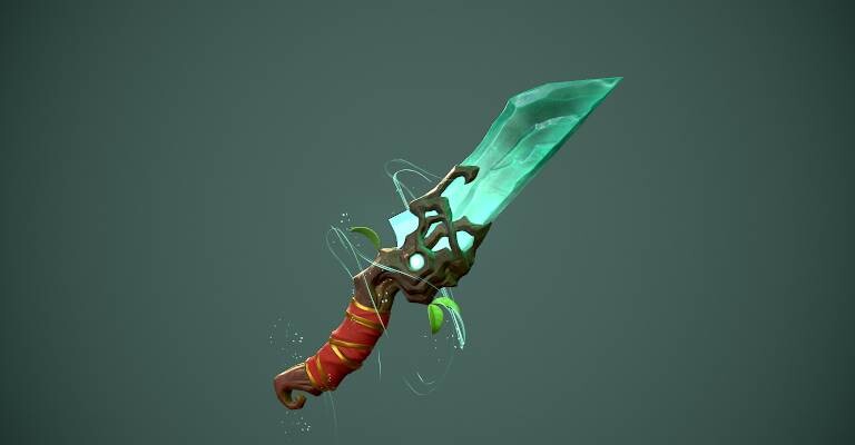 ArtStation - Elven Dagger