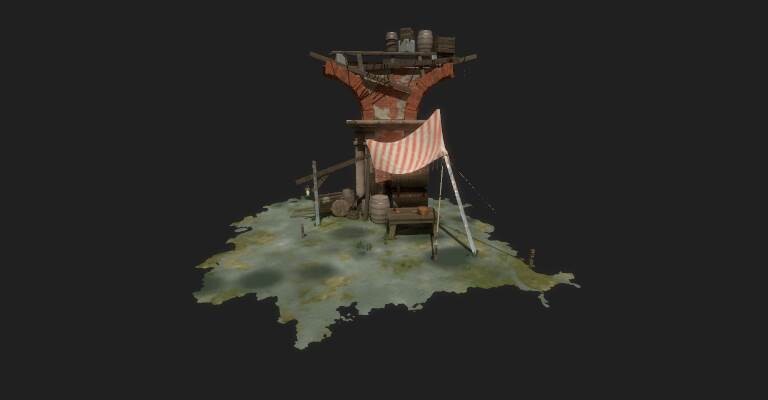 ArtStation - 【练习】小场景（Small scene）