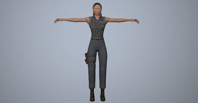 ArtStation - Basic Female Character