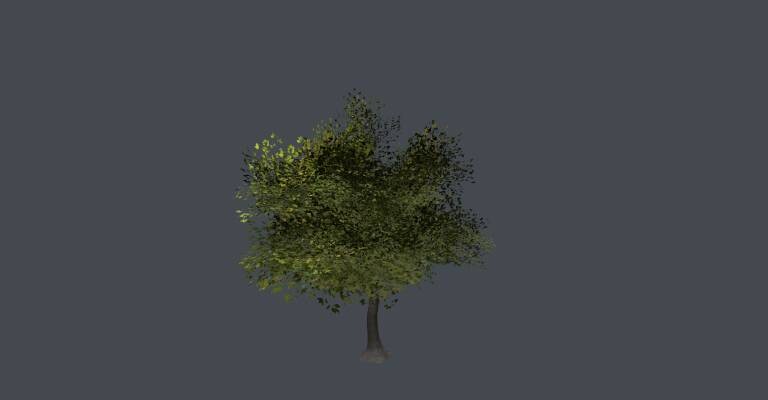 ArtStation - Chestnut tree high Poly